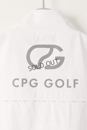 画像5: CPG GOLF シーピージーゴルフ ロゴパイピングつきモックネックシャツ{-BDS}