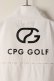 画像5: 【 ポイント10倍 】【24SS新作】CPG GOLF シーピージーゴルフ ロゴパイピングつきモックネックシャツ{-BDS}