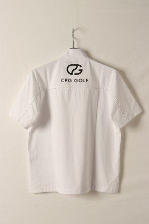 画像6: 【 40%OFF セール27,500円→16,500円】 CPG GOLF シーピージーゴルフ ロゴパイピングつきモックネックシャツ{-BDS}