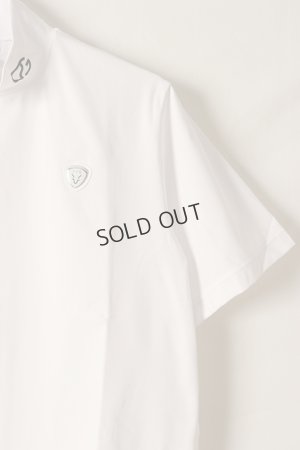 画像3: CPG GOLF シーピージーゴルフ ロゴパイピングつきモックネックシャツ{-BDS}
