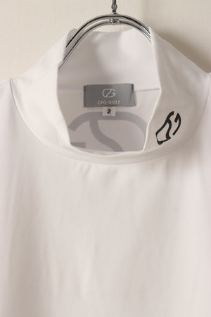 画像2: 【 40%OFF セール27,500円→16,500円】 CPG GOLF シーピージーゴルフ ロゴパイピングつきモックネックシャツ{-BDS}