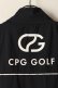 画像5: 【 ポイント10倍 】【24SS新作】CPG GOLF シーピージーゴルフ ロゴパイピングつきモックネックシャツ{-BDS}