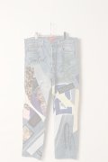   guernika ゲルニカ Denim Pants (Mixed Media){-BDA}{E-}