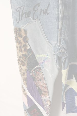画像4:  {SOLD} guernika ゲルニカ Denim Pants (Mixed Media){-BDA}{E-}