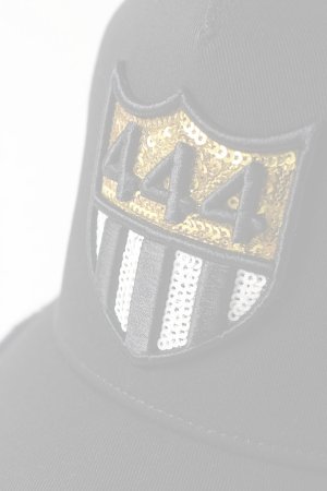 画像5:   YOSHINORI KOTAKE DESIGN ヨシノリコタケ メッシュキャップ YK3DSP-444-20 BLK BLK BLK/GLD/WHT {-BES}  :YK-BES-05-F 