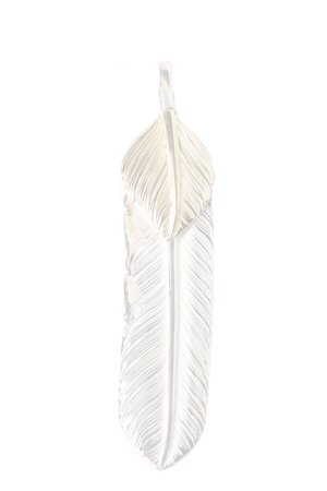 画像1:   Taro Washimi タロウ ワシミ 鷲見太郎 L flight feather 02/L K18 flight heart feather 02 {-BES}  {E-11}  :WT-202504_11-F 