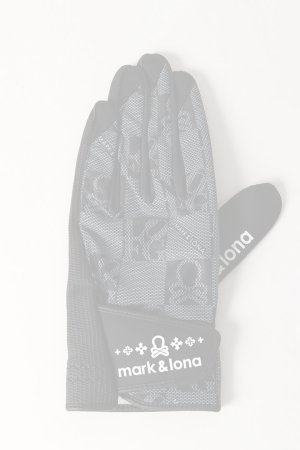 画像1:  {SOLD} MARK & LONA マークアンドロナ Svastika Spandex Gloves | MEN and WOMEN{-BEA}