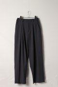ekat エカット(UNISEX) DOUBLE TUCK WIDE PANTS{-BEA}