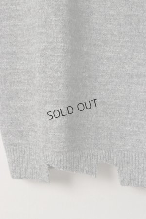 画像4: {SOLD}ekat エカット(UNISEX) DAMAGE LAYERED KNIT VEST{-BEA}