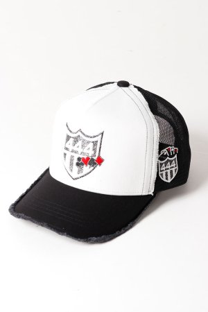 画像1: YOSHINORI KOTAKE DESIGN ヨシノリコタケ YK3D-444CARDS BLK WHT BLK WHT/GRY{-BEA}