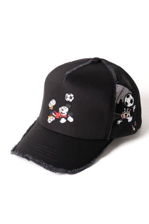 画像1: YOSHINORI KOTAKE DESIGN ヨシノリコタケ YKD-SOCCER BLK BLK RED{-BEA}