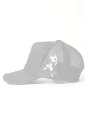 画像3:  {SOLD} YOSHINORI KOTAKE DESIGN ヨシノリコタケ YKD-SOCCER BLK BLK RED {-BEA}  :YK-BEA-04-F 