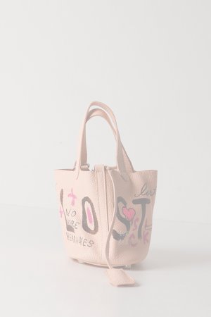 画像4:   guernika ゲルニカ Cube Bag / size MINI / Peach pink{E-}{GR-MCB-1-BEA}