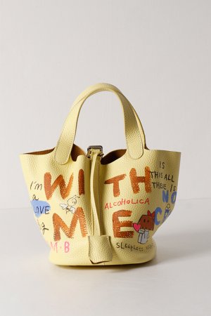 画像4: guernika ゲルニカ Cube Bag / size S / Butter yellow{E-}{GR-CB-3-BEA}