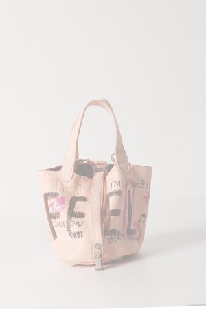 画像2:   guernika ゲルニカ Cube Bag / size MINI / Peach pink{E-}{GR-MCB-1-BEA}