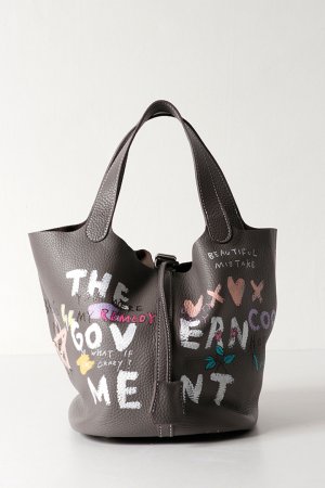 画像3: guernika ゲルニカ Cube Bag / size L / Gray{E-}{GR-CB-1-BEA}