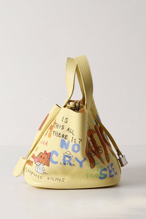 画像5: guernika ゲルニカ Cube Bag / size S / Butter yellow{E-}{GR-CB-3-BEA}