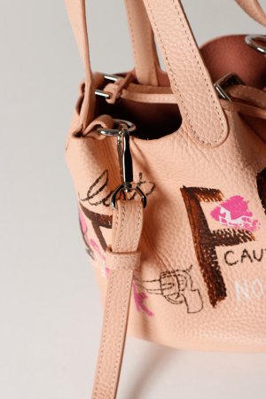 画像7: guernika ゲルニカ Cube Bag / size MINI / Peach pink{E-}{GR-MCB-1-BEA}