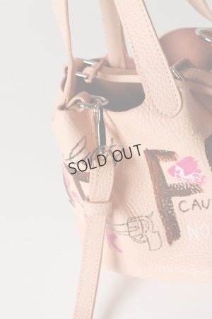 画像7: {SOLD}guernika ゲルニカ Cube Bag / size MINI / Peach pink{E-}{GR-MCB-1-BEA}