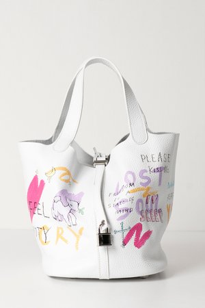 画像2: guernika ゲルニカ Cube Bag / size L / White{E-}{GR-CB-1-BEA}