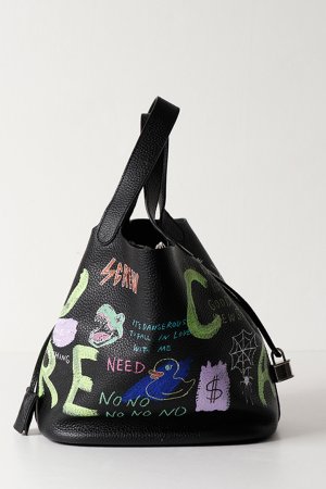 画像5: guernika ゲルニカ Cube Bag / size L / Black{E-}{GR-CB-1-BEA}