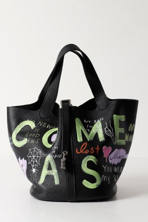 画像2: guernika ゲルニカ Cube Bag / size L / Black{E-}{GR-CB-1-BEA}