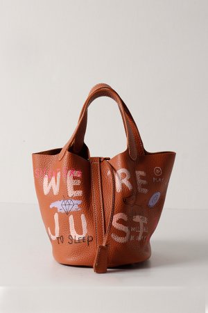 画像3: guernika ゲルニカ Cube Bag / size S / Mocha mousse{E-}{GR-CB-3-BEA}