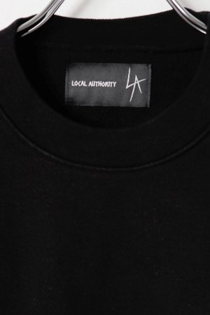 画像2: LOCAL AUTHORITY ローカルオーソリティ LA SLASH CREW NECK FLEECE{-BDA}