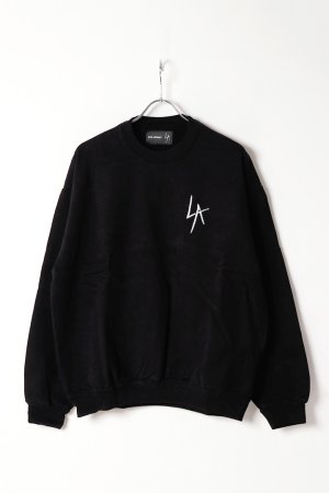 画像1: LOCAL AUTHORITY ローカルオーソリティ LA SLASH CREW NECK FLEECE{-BDA}