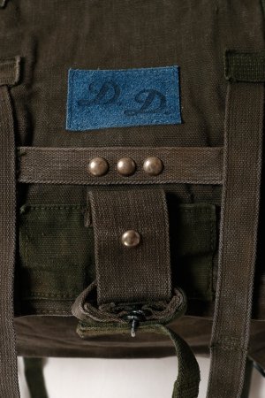 画像4: DENIM DOCTORS デニムドクターズ 2WAY MILITARY STUDS BAGPACK{-BEA}