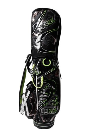 画像1: MARK & LONA マークアンドロナ Nitro Camo Paneled Caddie Bag{-BFS}
