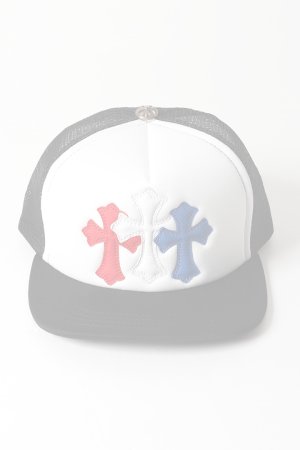画像2:   CHROME HEARTS クロムハーツ トリコロール セメタリー キャップ {-BFS}  :CH202606-02-F 
