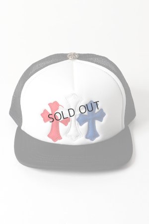 画像2: {SOLD}CHROME HEARTS クロムハーツ トリコロール セメタリー キャップ{-BFS}