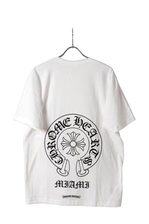 画像2: CHROME HEARTS クロムハーツ  【マイアミ限定】 ホースシュー S/S Tシャツ{-BFS}