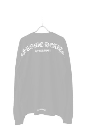画像1:   CHROME HEARTS クロムハーツ アーチロゴ L/S Tシャツ {-BFS}  :CH202606-10-XL 