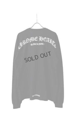 画像1: CHROME HEARTS クロムハーツ アーチロゴ L/S Tシャツ{-BFS}