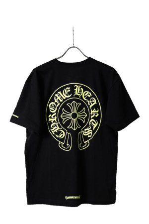 画像1: CHROME HEARTS クロムハーツ ホースシュー S/S Tシャツ{-BFS}