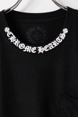 画像2: CHROME HEARTS クロムハーツ ネックロゴ L/S Tシャツ{-BFS}