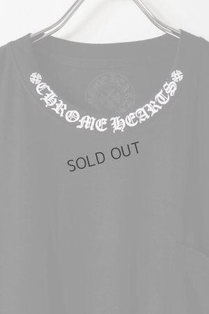 画像2: {SOLD}CHROME HEARTS クロムハーツ ネックロゴ S/S Tシャツ{-BFS}