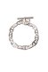 画像1:   ★海外買付 新品 インボイス付 HERMES エルメス Bracelet Chaine d'Ancre／シェーヌダンクル 14コマ{-BFS} (1)