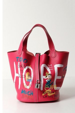 画像1: guernika ゲルニカ Cube Bag / size L / Vivid Pink{GR-CB-1-BFS}{E-}
