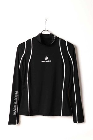 画像2: MARK & LONA マークアンドロナ Contour Mesh L/S Top | WOMEN{-BFA}