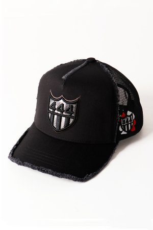 画像1: YOSHINORI KOTAKE DESIGN ヨシノリコタケ YK3DE-444 BLK BLK BLK/SIL{-BFA}