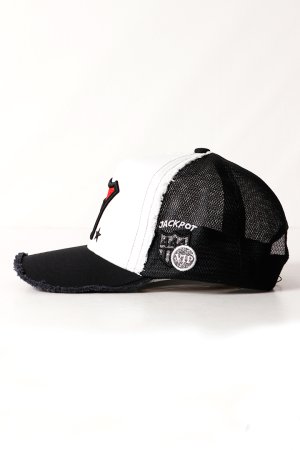 画像3: YOSHINORI KOTAKE DESIGN ヨシノリコタケ YKDE-7BAR BLK WHT BLK BLK/RED{-BFA}