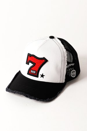 画像1: YOSHINORI KOTAKE DESIGN ヨシノリコタケ YKDE-7BAR BLK WHT BLK BLK/RED{-BFA}
