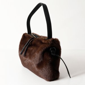 画像5: VIOLAd'ORO ヴィオラドーロ FUR BAG{-BFA}