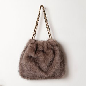 画像2: VIOLAd'ORO ヴィオラドーロ FUR BAG{-BFA}