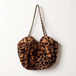 画像1: VIOLAd'ORO ヴィオラドーロ FUR BAG{-BFA}