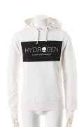 【 50%OFF セール｜46,200円→23,100円】 HYDROGEN ハイドロゲン LOGO HOODIE{210-10119001-100-AEA}