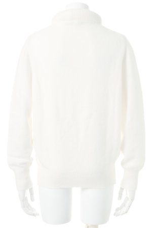 画像2:  {SOLD} ANN DEMEULEMEESTER アンドゥムルメステール KNIT ARUN OFF-WHITE {2101132008-004(132-4018/252)-ACA}  :2101132008-004-7 